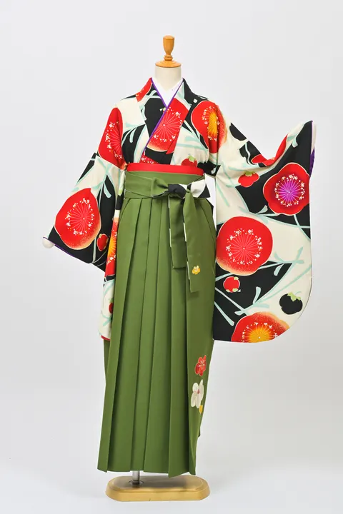 紅一点・黒×梅
