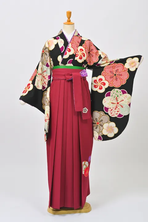 HAIBARA・黒字×花
