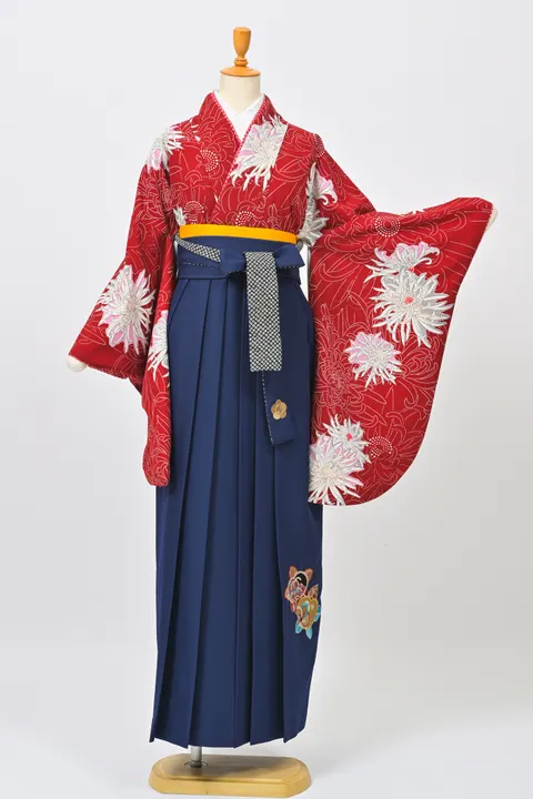 九重・赤・菊